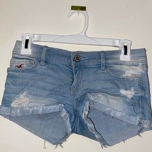 Hollister jean shorts